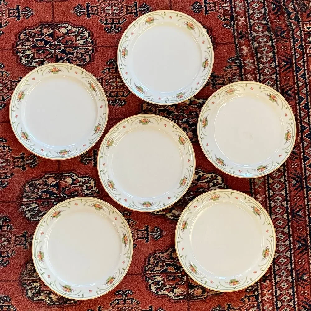 Set of 6 Oscar de La Renta Petite Bone China‎ Temptations 8